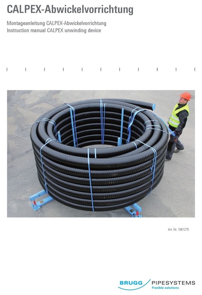 Brugg Pipesystems CALPEX instruction manual