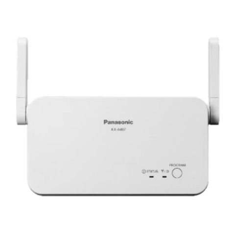 Panasonic KX-A407 Series User manual