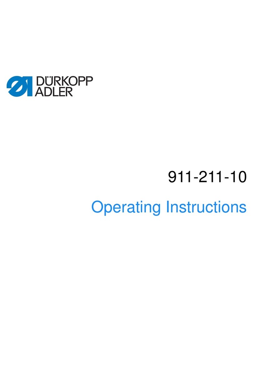 DURKOPP ADLER 911-211-10 User manual