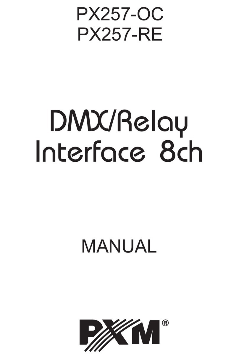 PXM Switch 8 x OC manual