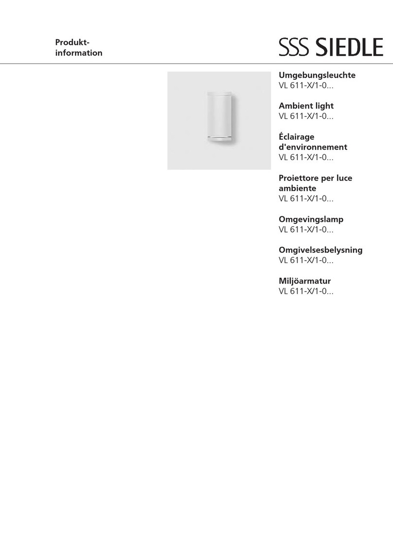 SSS Siedle VL 611-X/1-0 Series Product information