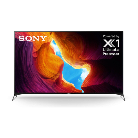 Sony BRAVIA XBR-55X950H User manual