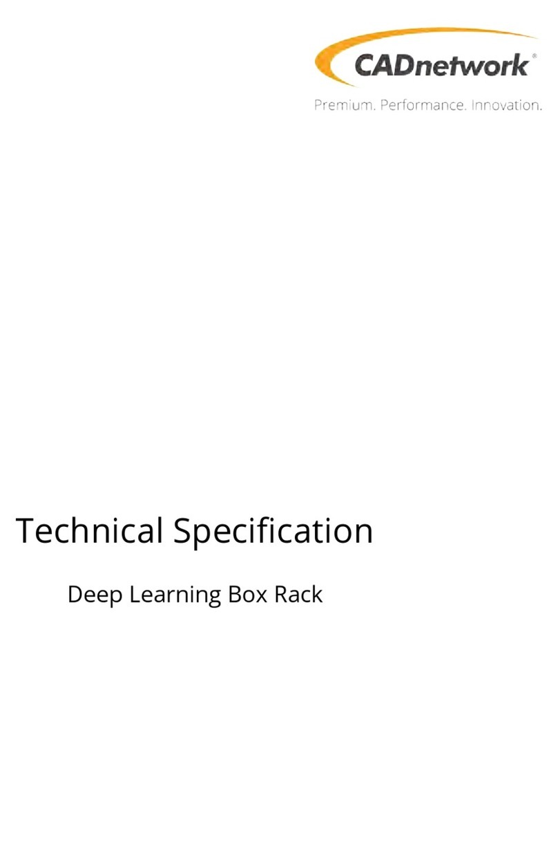 CADnetwork Deep Learning Box Rack Technical specification CADnetwork Deep Learning Box Rack Technical specification