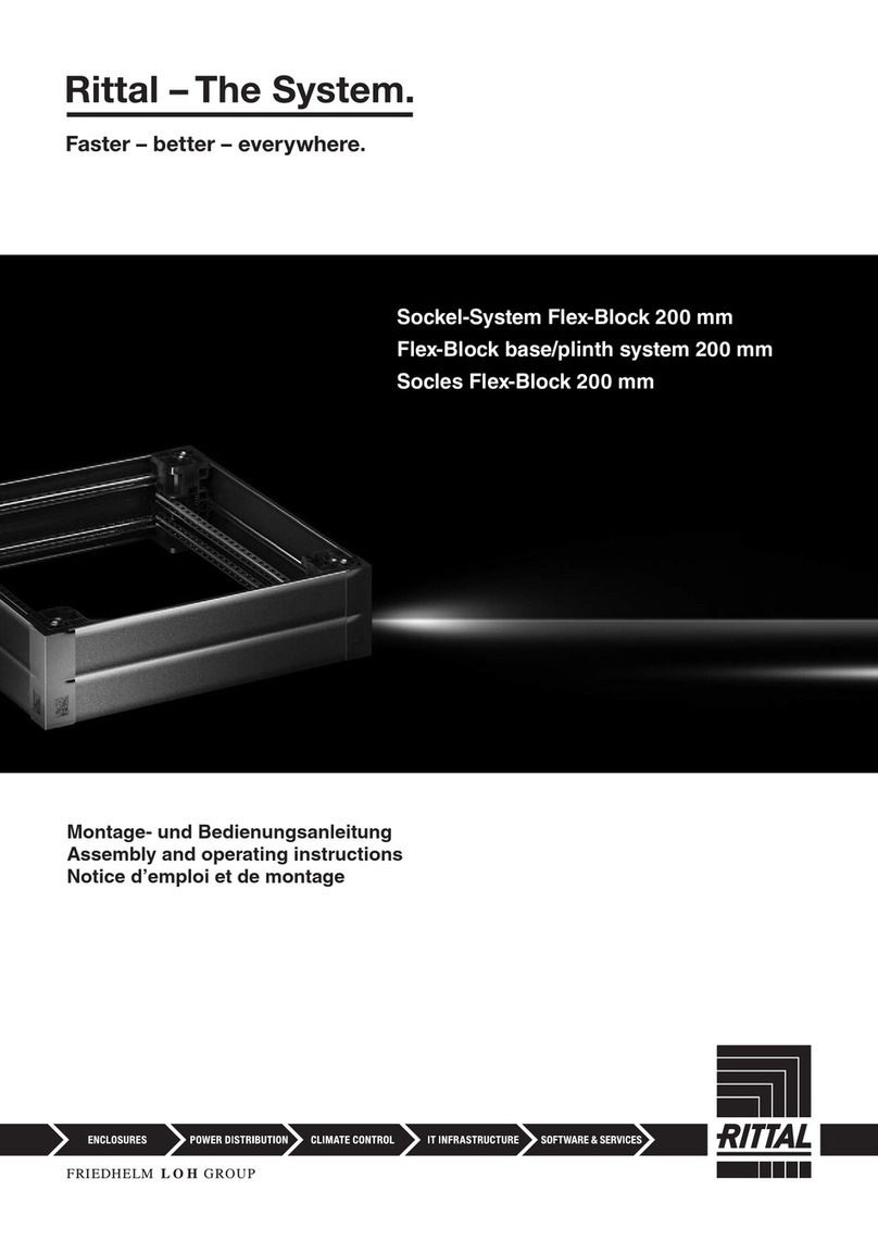 Rittal Flex-Block Assembly and operating instructions