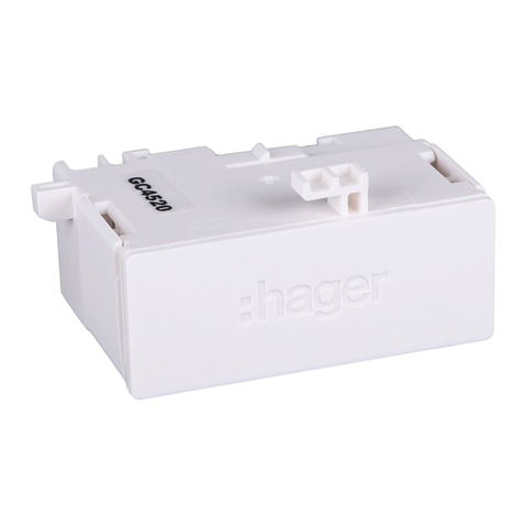 hager ZZ45WAN2PP Mounting instructions