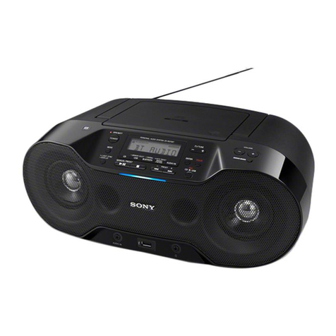 Sony ZS-RS70BT Service manual