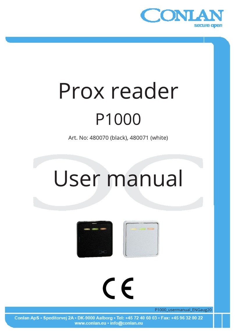 Conlan Prox P1000 User manual