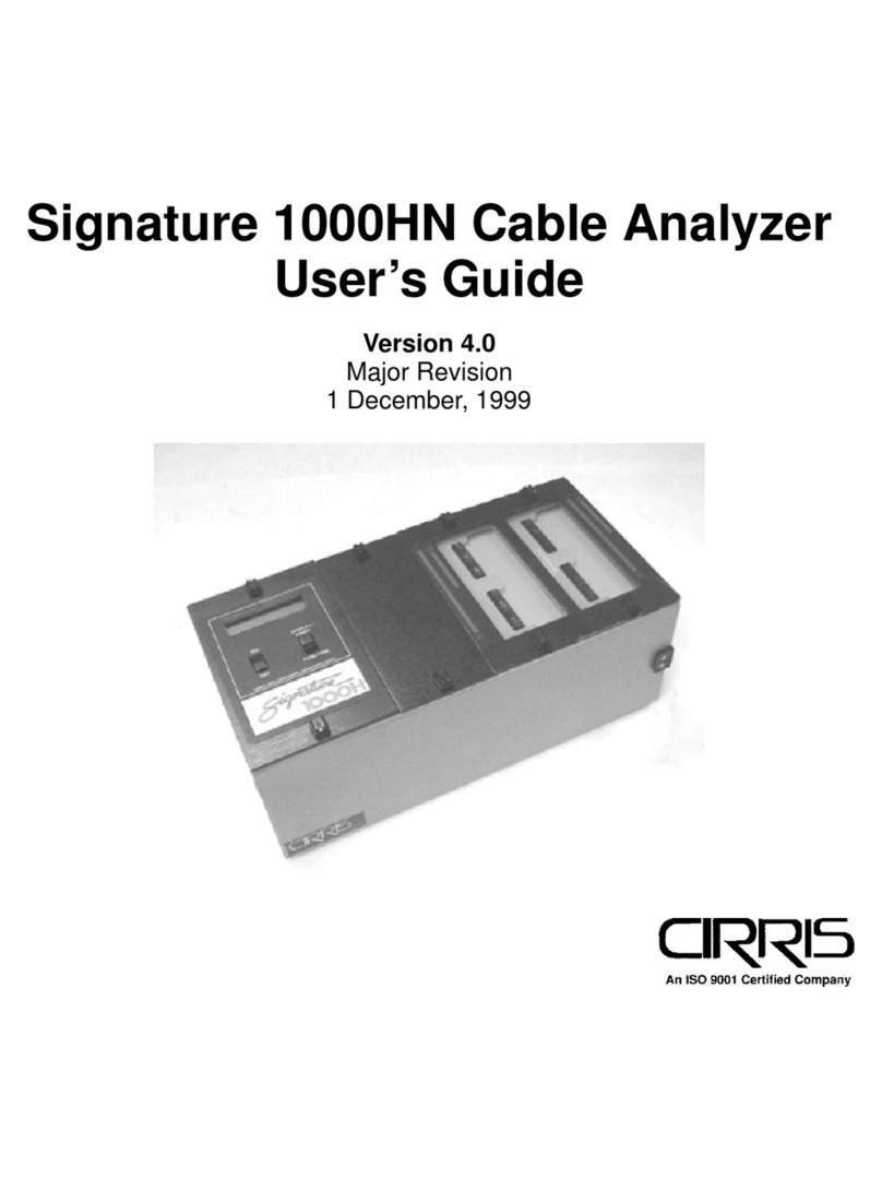 Cirris Signature 1000HN user guide