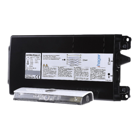 hager WXH20 Series manual