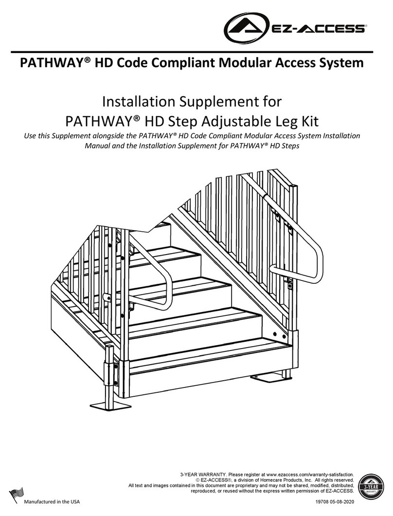 EZ-ACCESS PATHWAY HD Owner's manual