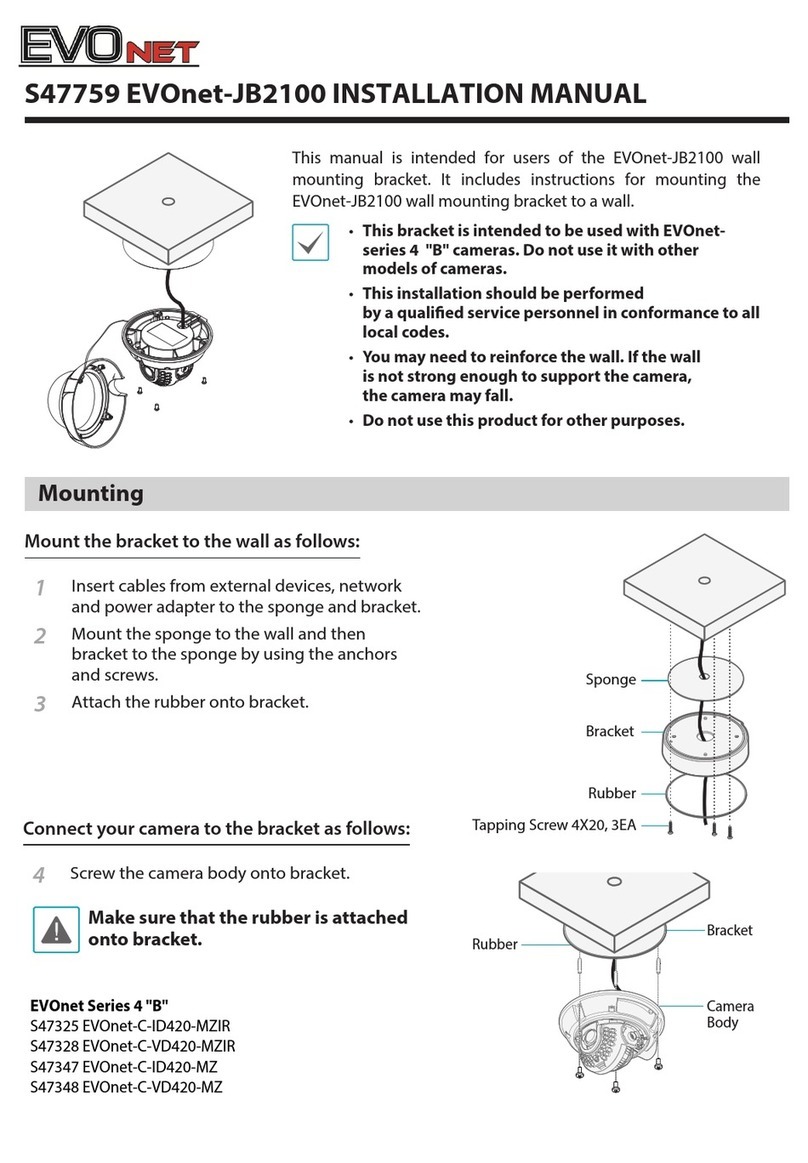 EVOnet JB2100 installation manual