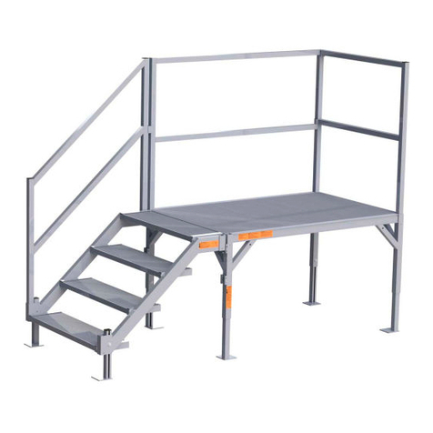 EZ-ACCESS FORTRESS OSHA Stair System User manual