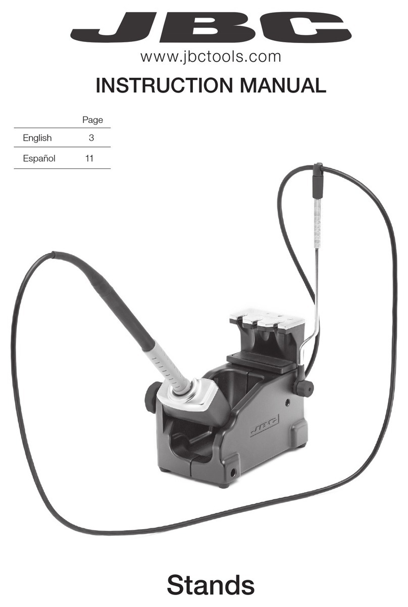 jbc DR Series instruction manual