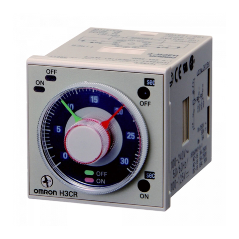 Omron H3CR-F - instruction manual