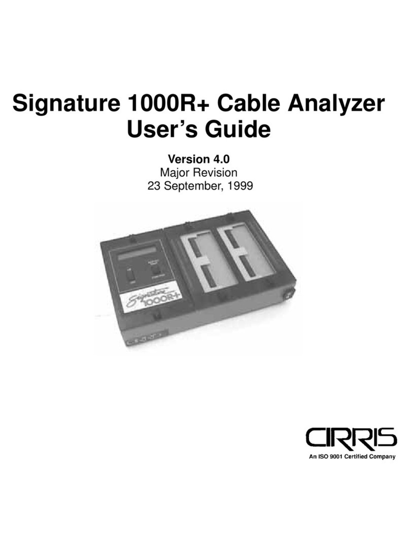 Cirris Signature 1000R+ user guide