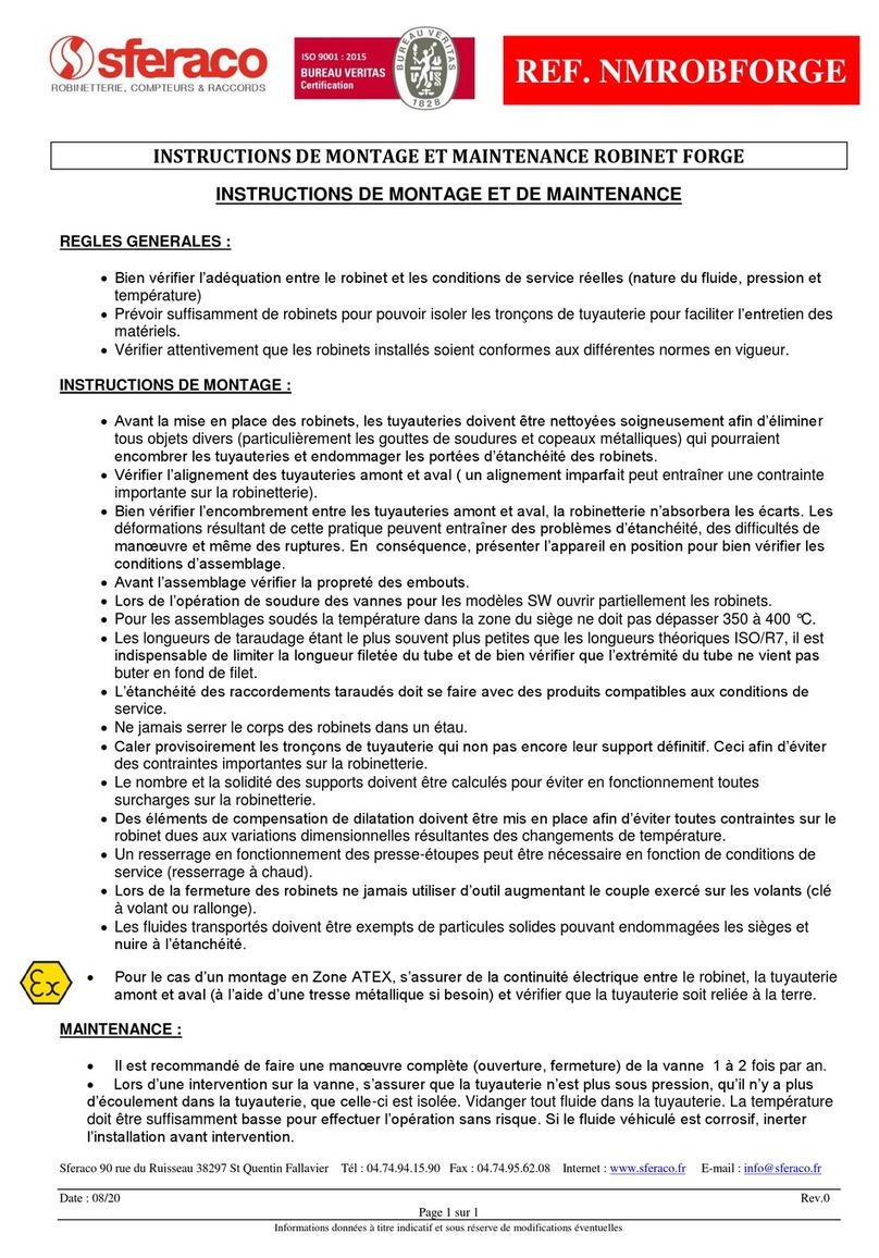OMB API 602 Installation, operation and maintenance manual