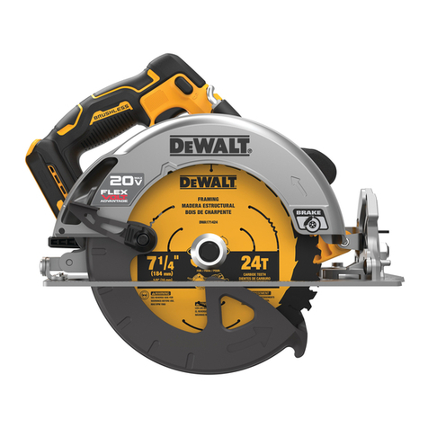 DeWalt DCS573 Series Original instructions
