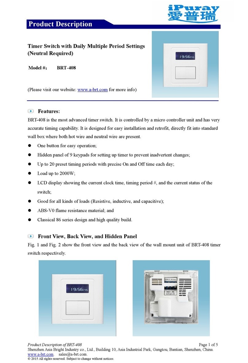 iPuray BRT-408 Technical specifications