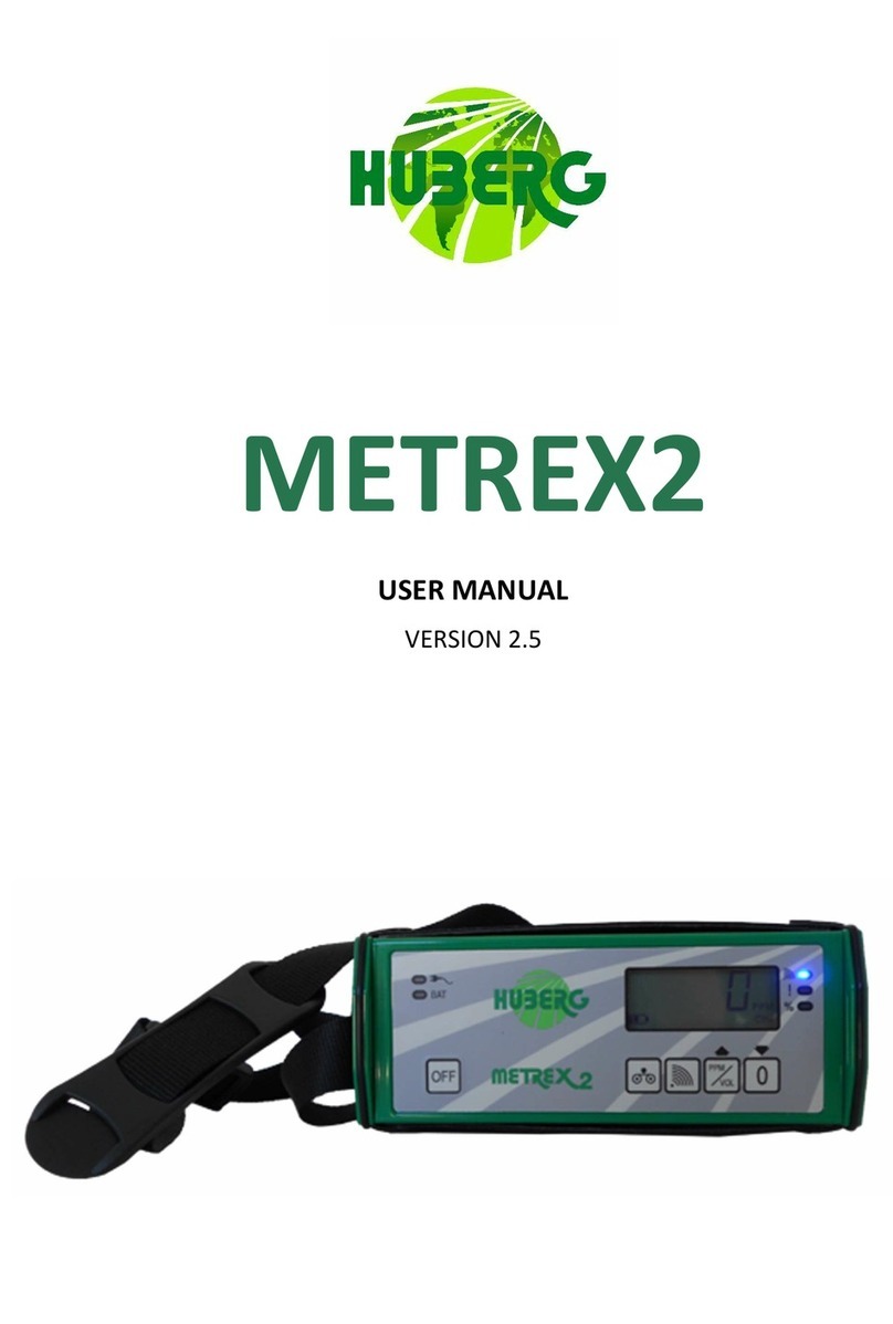Huberg METREX2 user manual