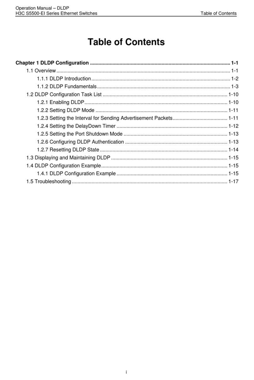 H3C S5500-EI series User manual