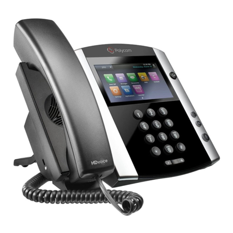 Polycom VVX 600 series User manual