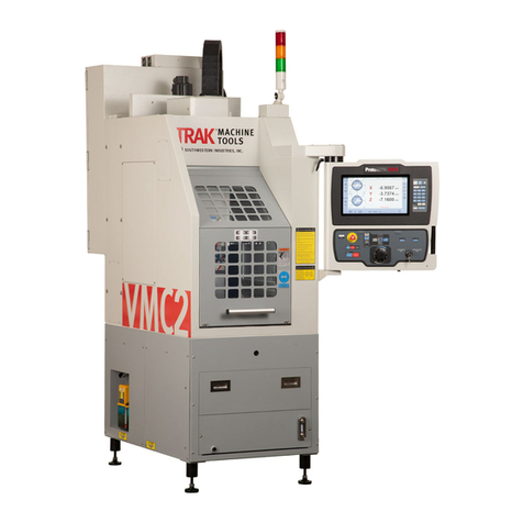 Southwestern Industries TRAK VMC2 Safety, Installation, Maintenance, Service and Parts List