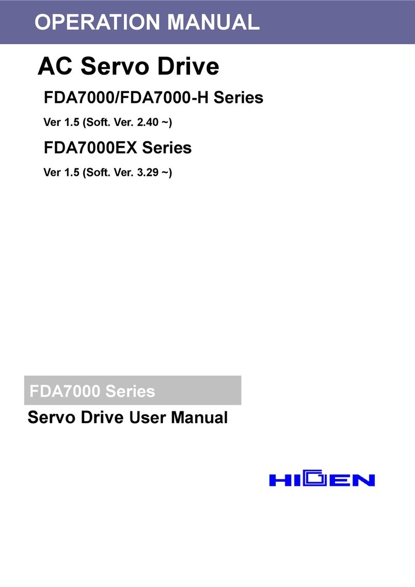 Higen FDA7000 Series Operation manual