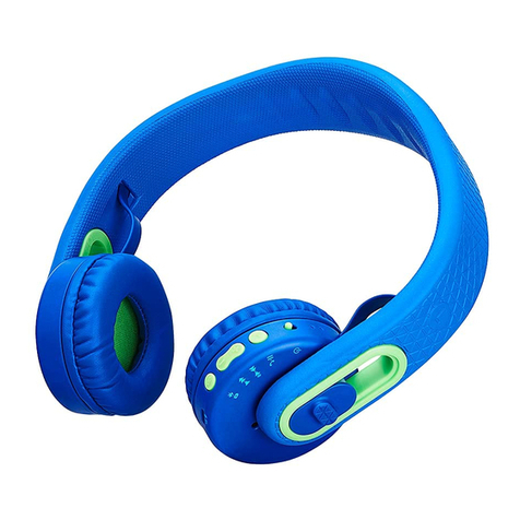 TickTalk twists Kids Wireless Bluetooth Headphones user manual