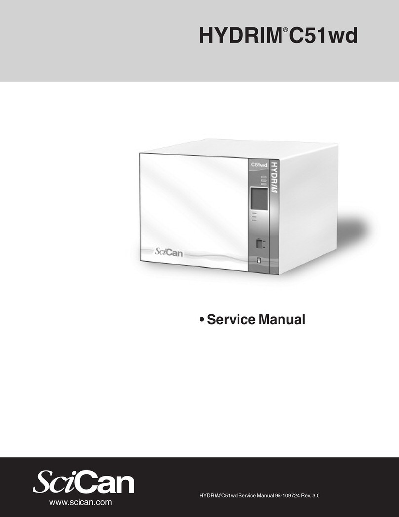 SciCan HYDRIM C15wd User manual