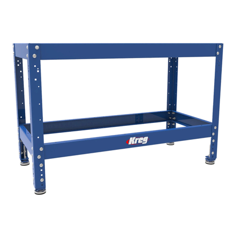 Kreg Universal Bench Assembly instructions