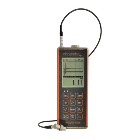 Elcometer PG70ABDL operating instructions