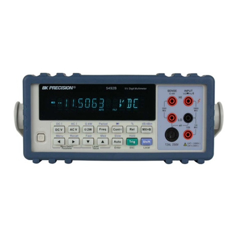 B+K precision 5492B user manual