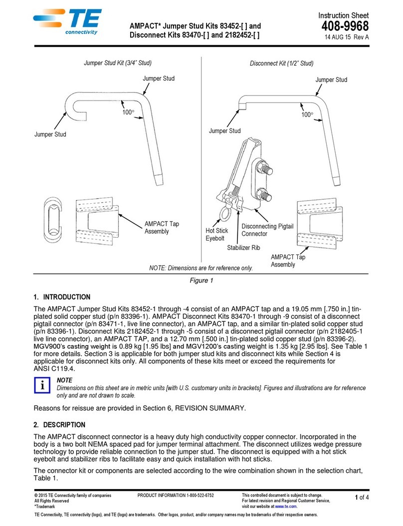 TE Connectivity AMPACT 83452 Series User manual TE Connectivity AMPACT 83452 Series User manual