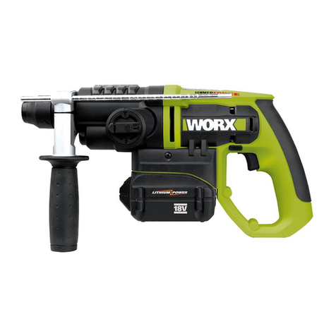 Worx Professional WU381 Original instructions