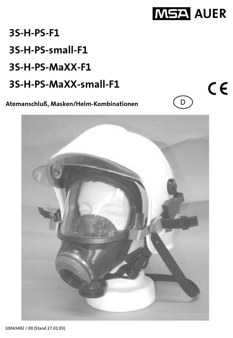 MSA AUER 3S-H-PS-F1 Operation