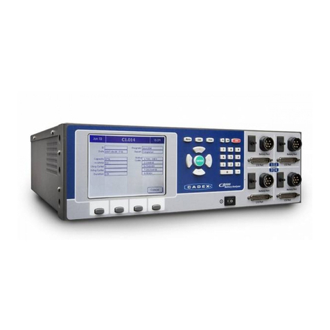 Cadex C8000 user guide