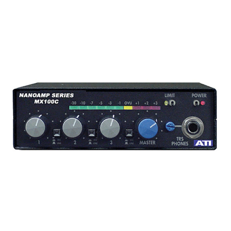 ATI Technologies MX100 Operating instructions