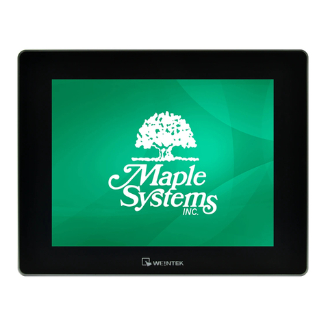 Maple Systems cMT3092X Series User manual