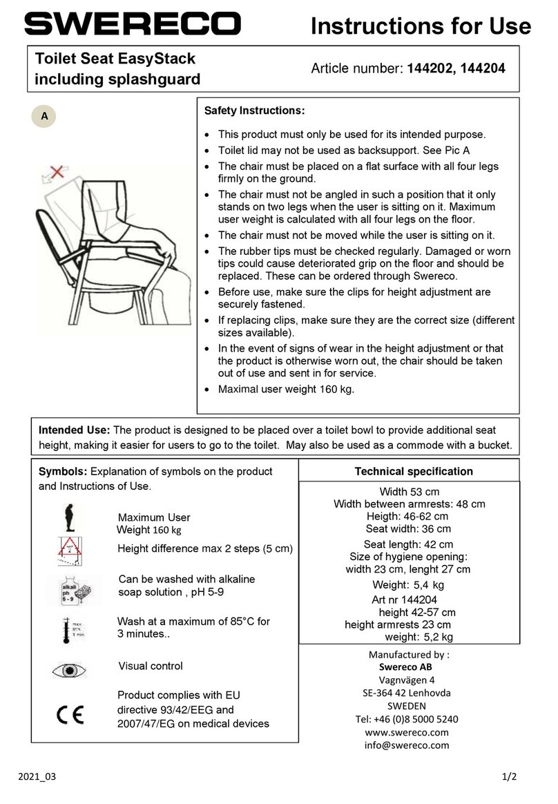 Swereco EasyStack 144202 Instructions for use