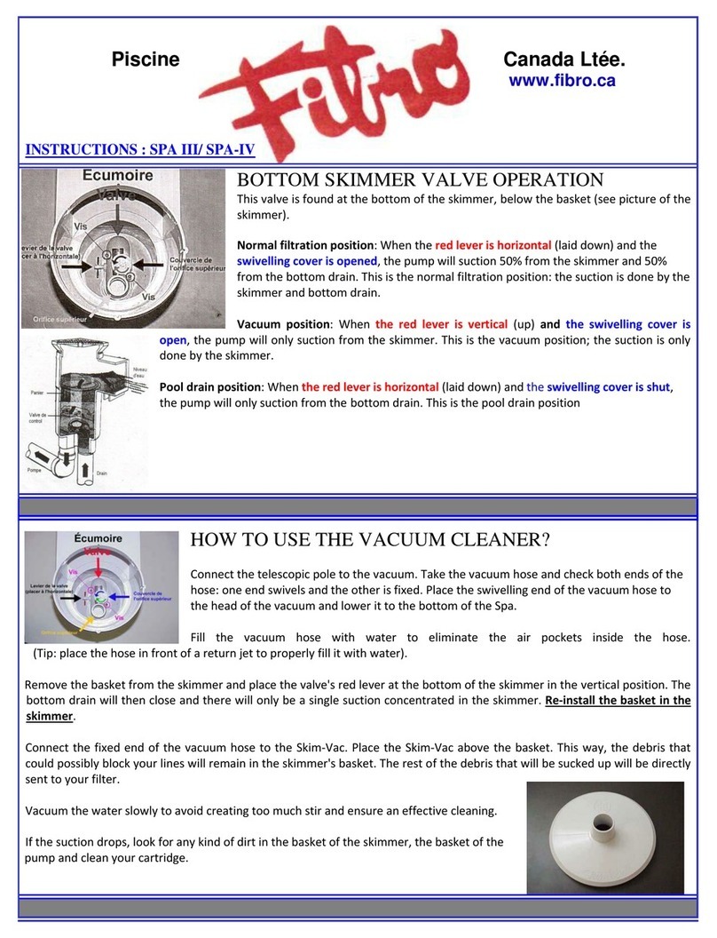 FIBRO SPA III instructions
