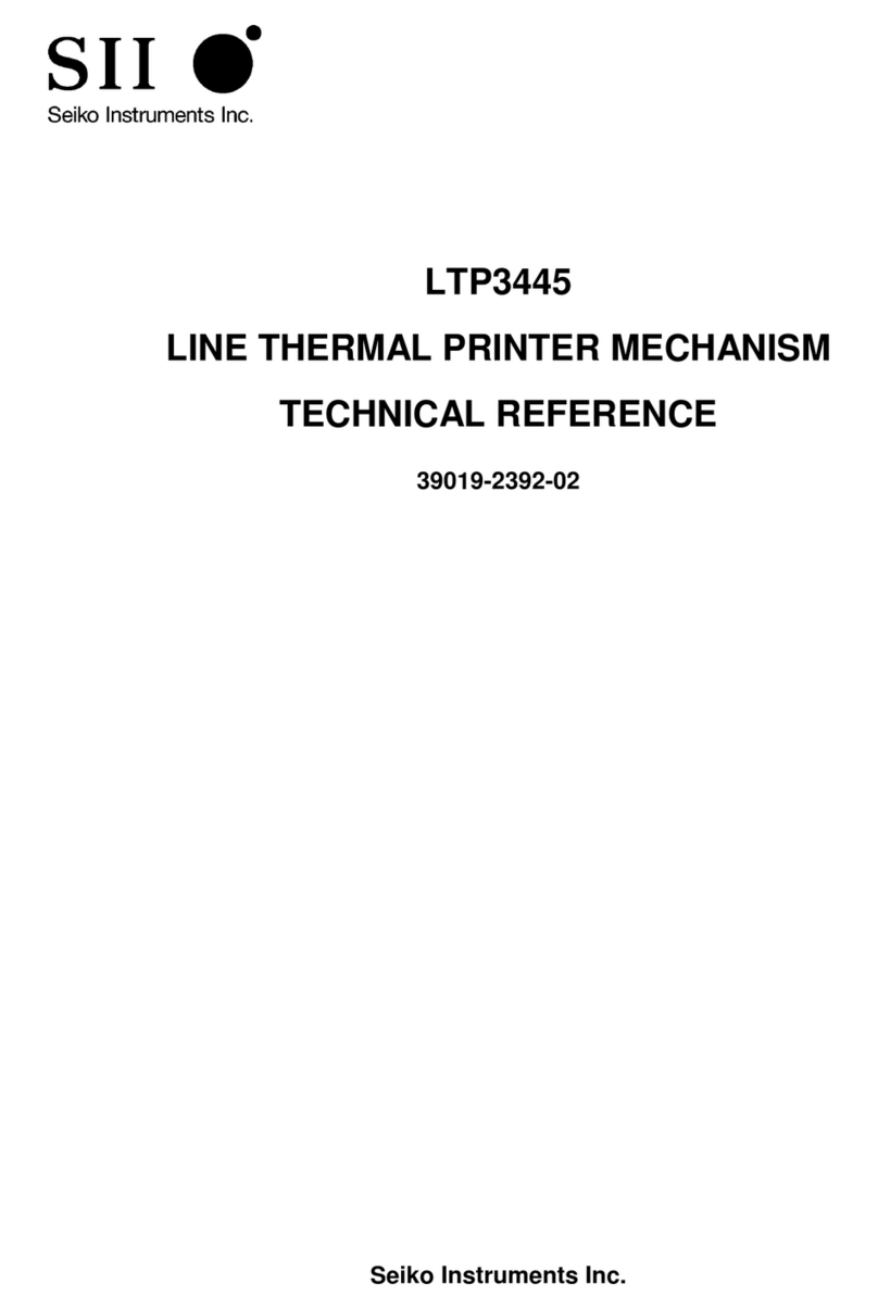 SII LTP3445 Use and care manual