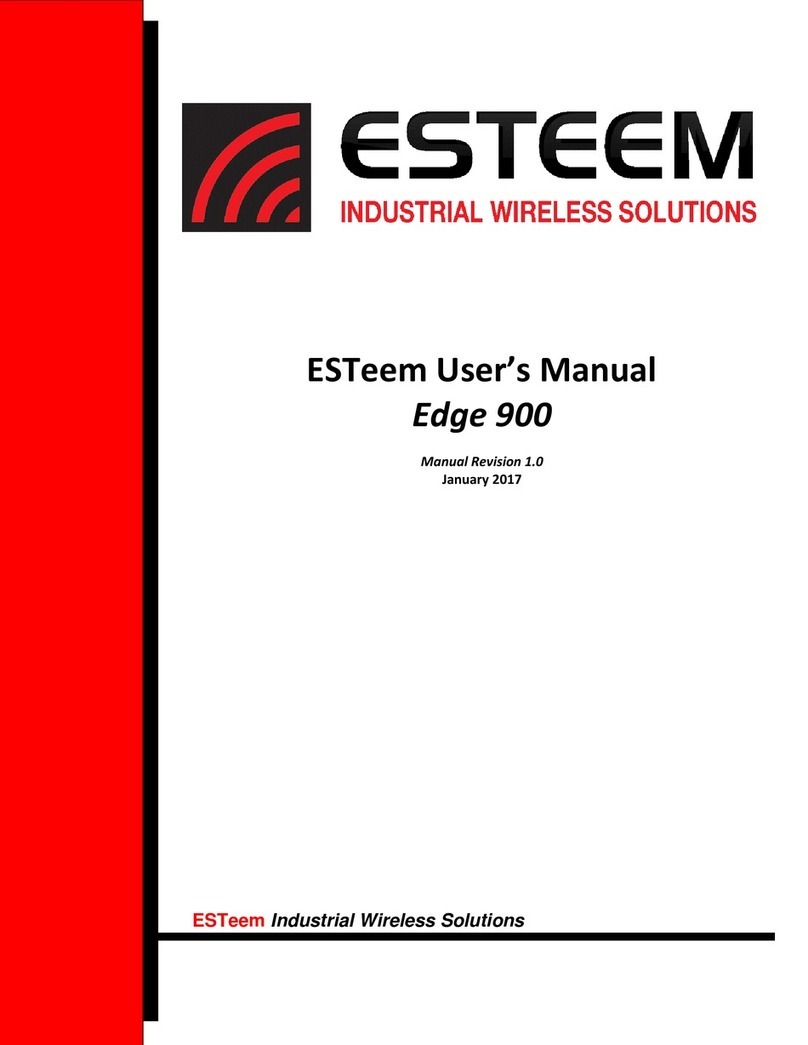 ESTeem Edge 900 user manual