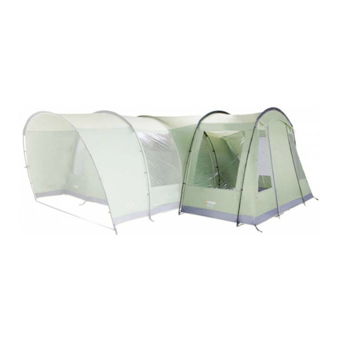 Vango UNIVERSAL SIDE AWNING LARGE Configuration guide