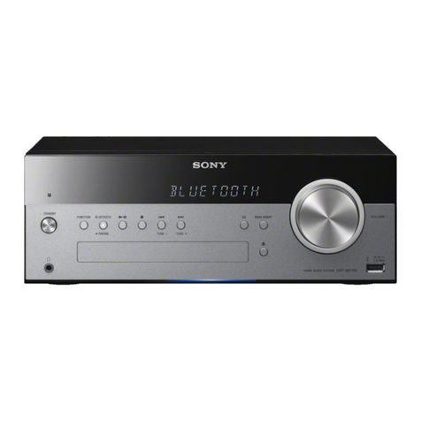 Sony HCD-SBT100 User manual