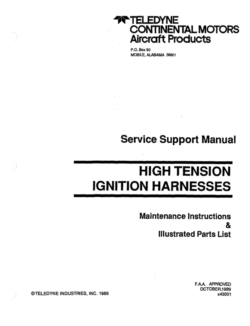 Teledyne D-3000 Series Maintenance instructions