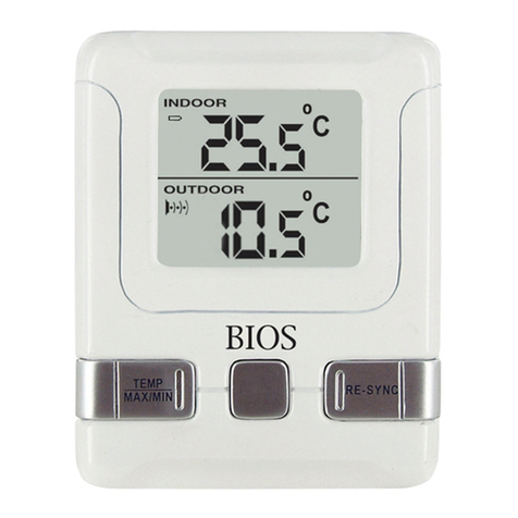 BIOS WEATHER 261BC instructions