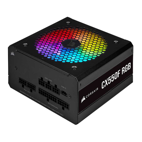 Corsair CX-F RGB Series quick start guide
