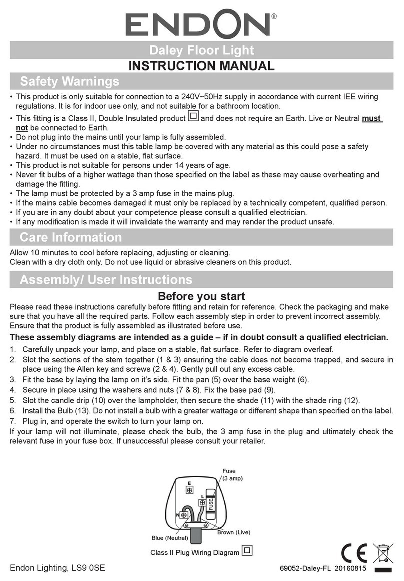 Endon Daley User manual