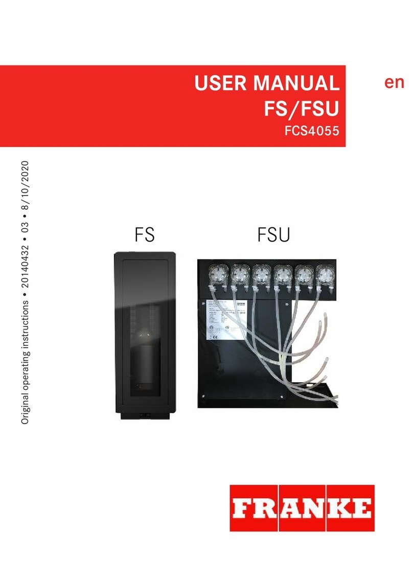 Franke FS Series user manual