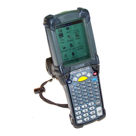 Motorola MC9090G - RFID - Win Mobile 5.0 624 MHz User manual